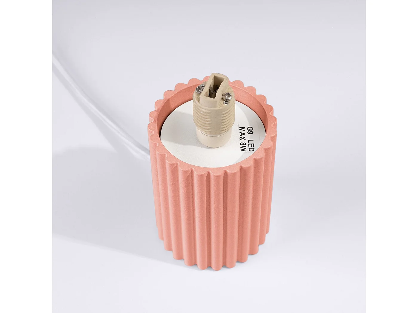 Lampe à poser Orbis peach