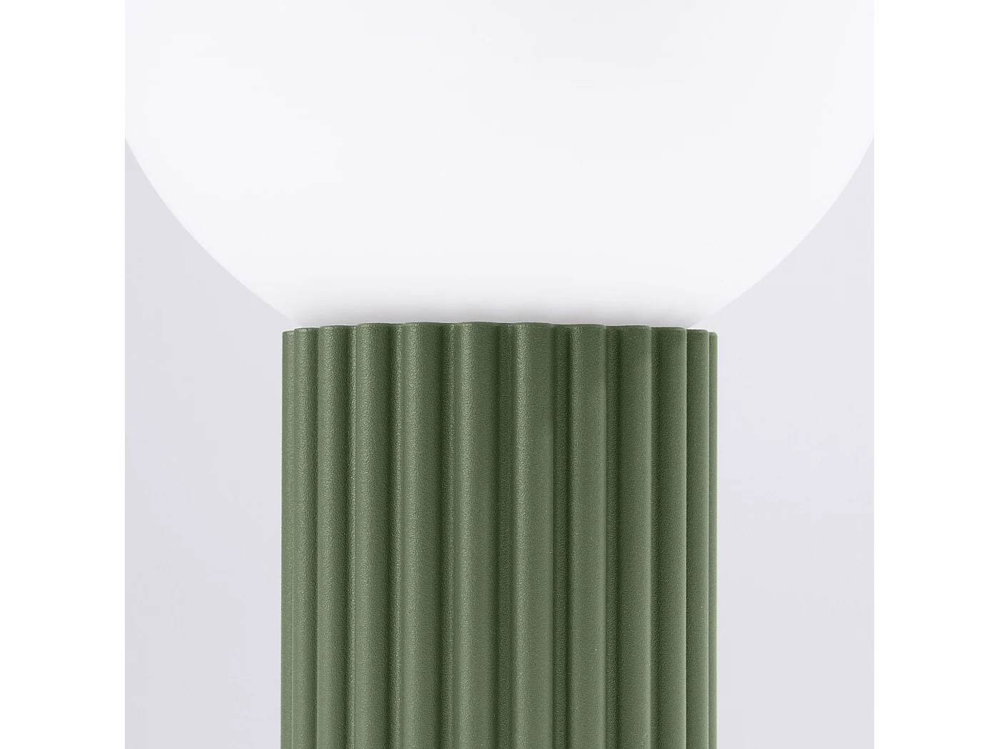 Lampe à poser Orbis vert olive