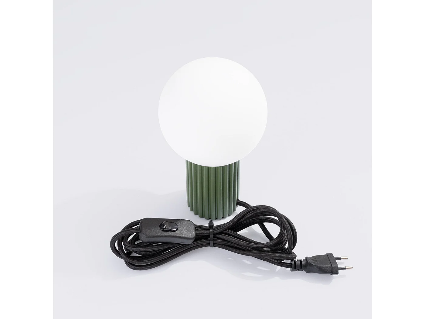 Lampe à poser Orbis vert olive