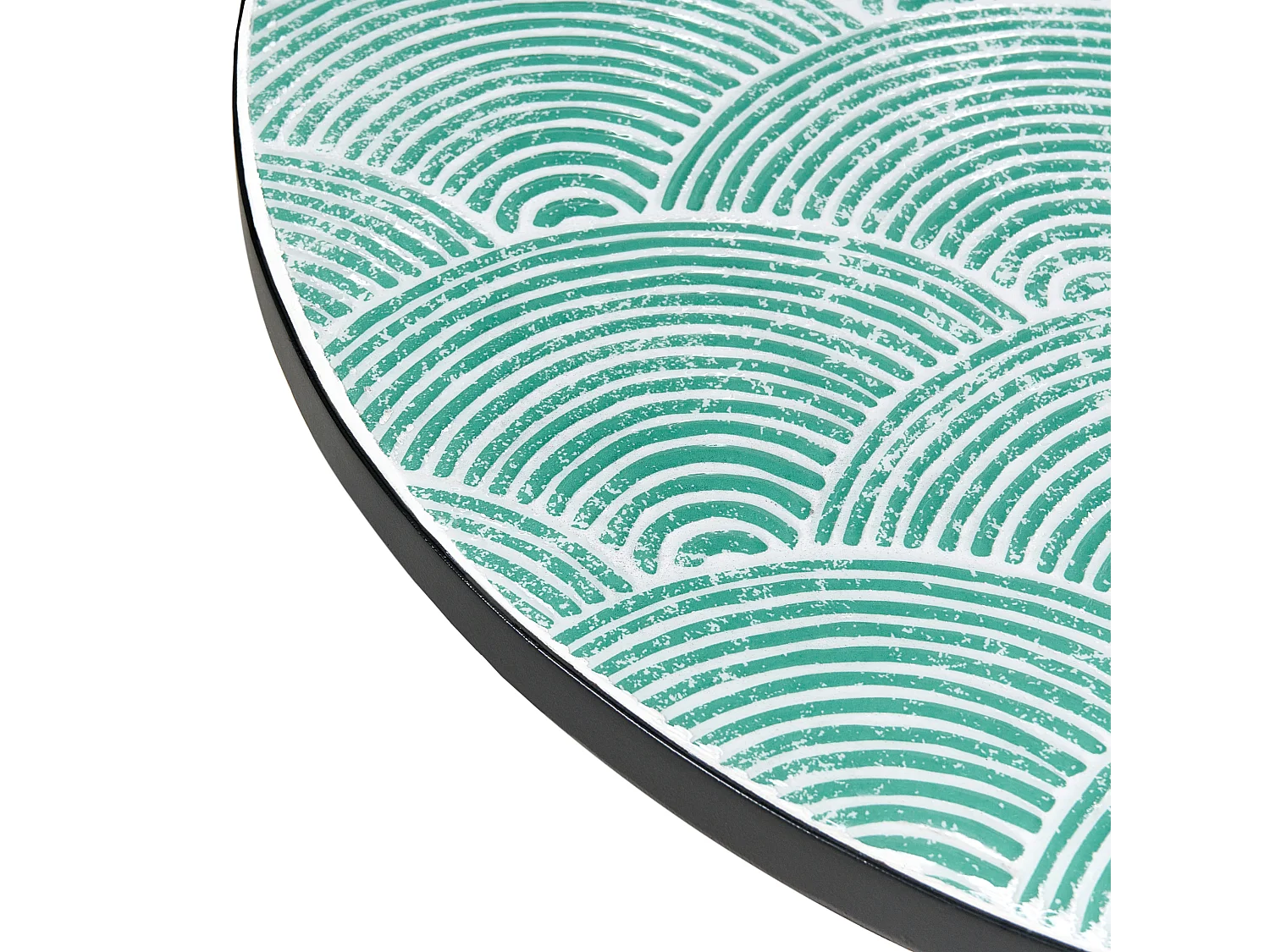 Table bistrot ANAPO 60 cm 60 cm Métal Noir