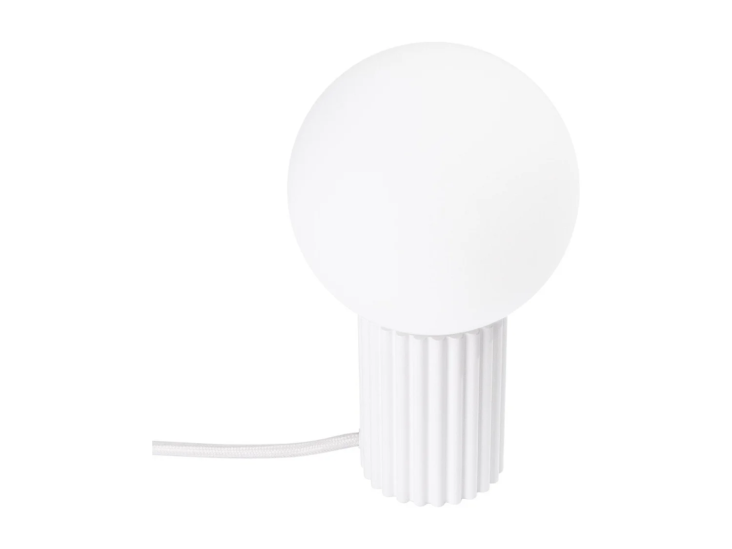 Lampe à poser Orbis blanc