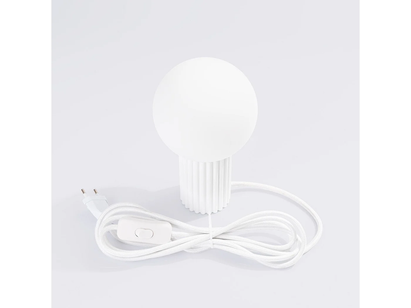 Lampe à poser Orbis blanc