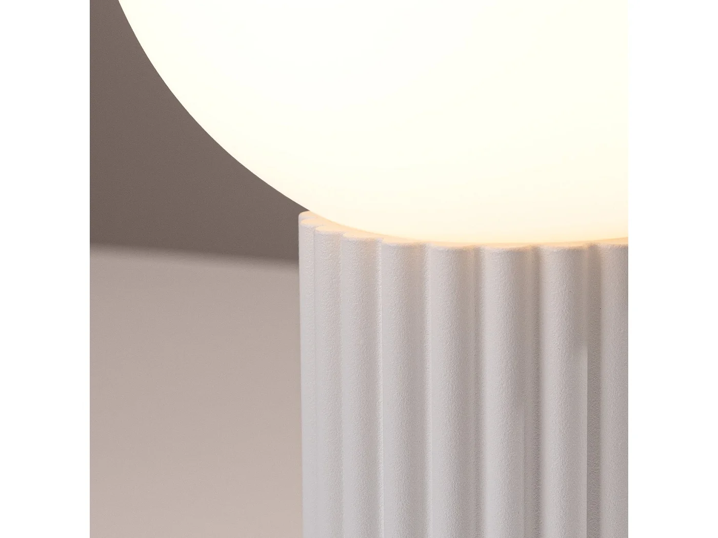 Lampe à poser Orbis blanc