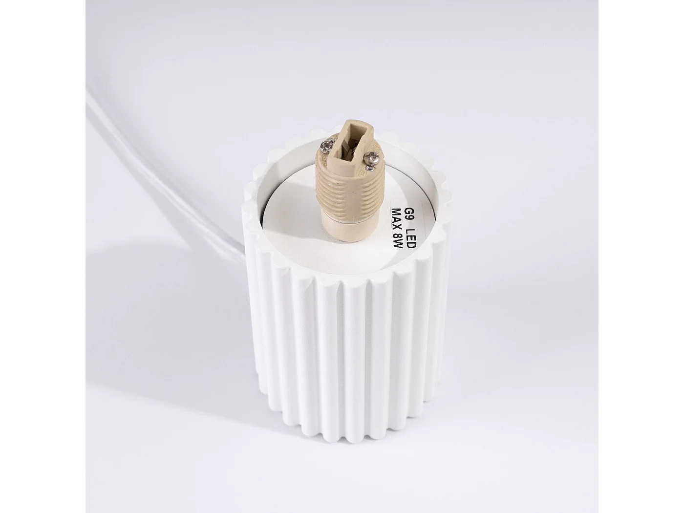 Lampe à poser Orbis blanc