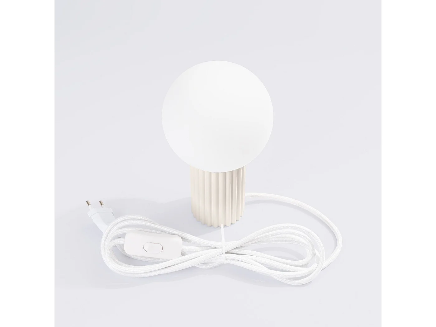 Lampe à poser Orbis beige