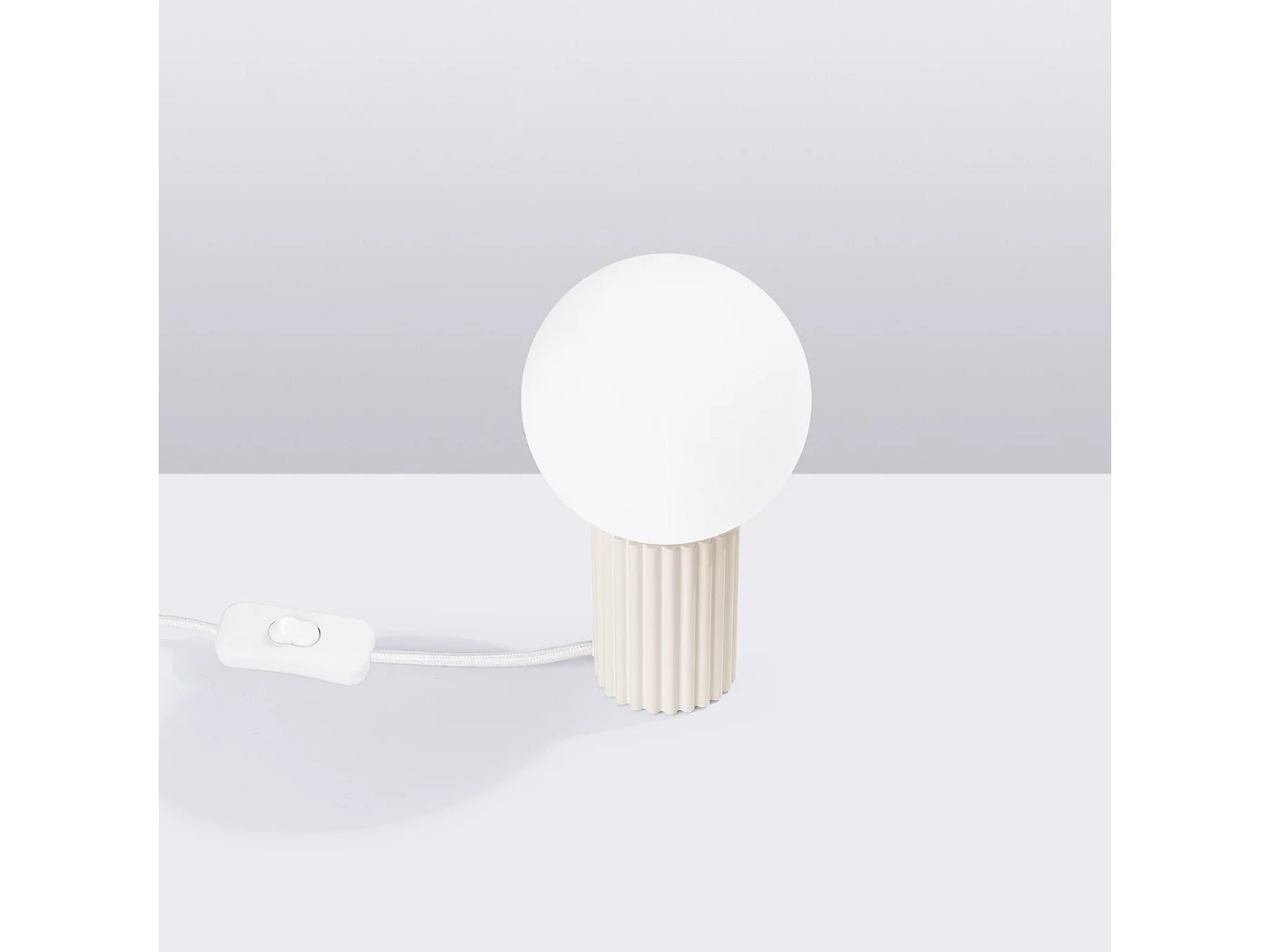 Lampe à poser Orbis beige