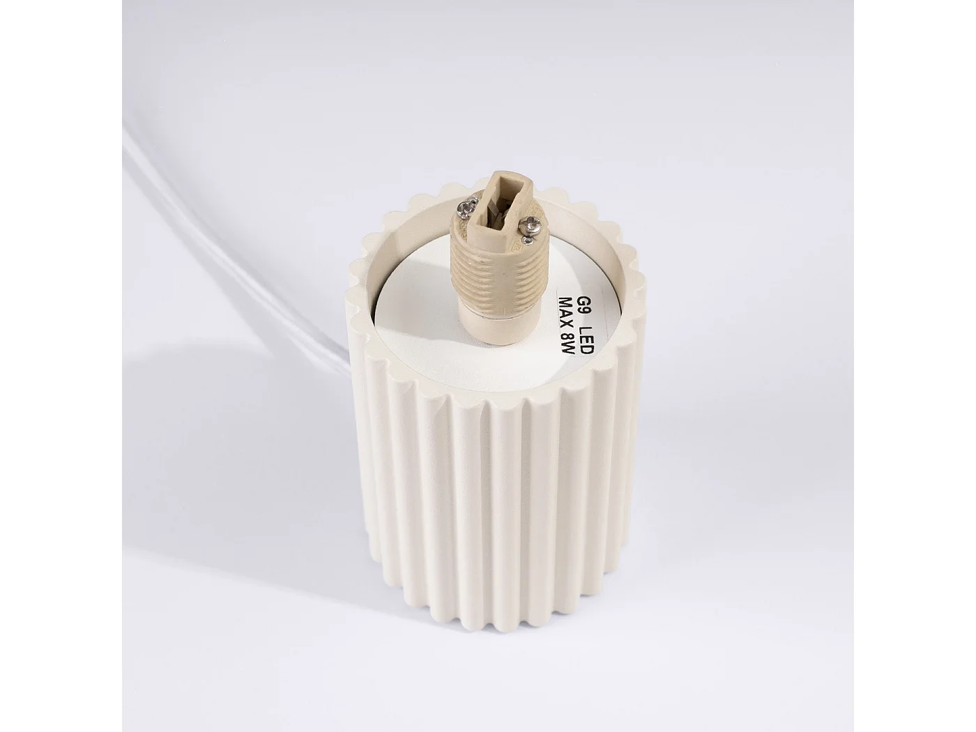 Lampe à poser Orbis beige