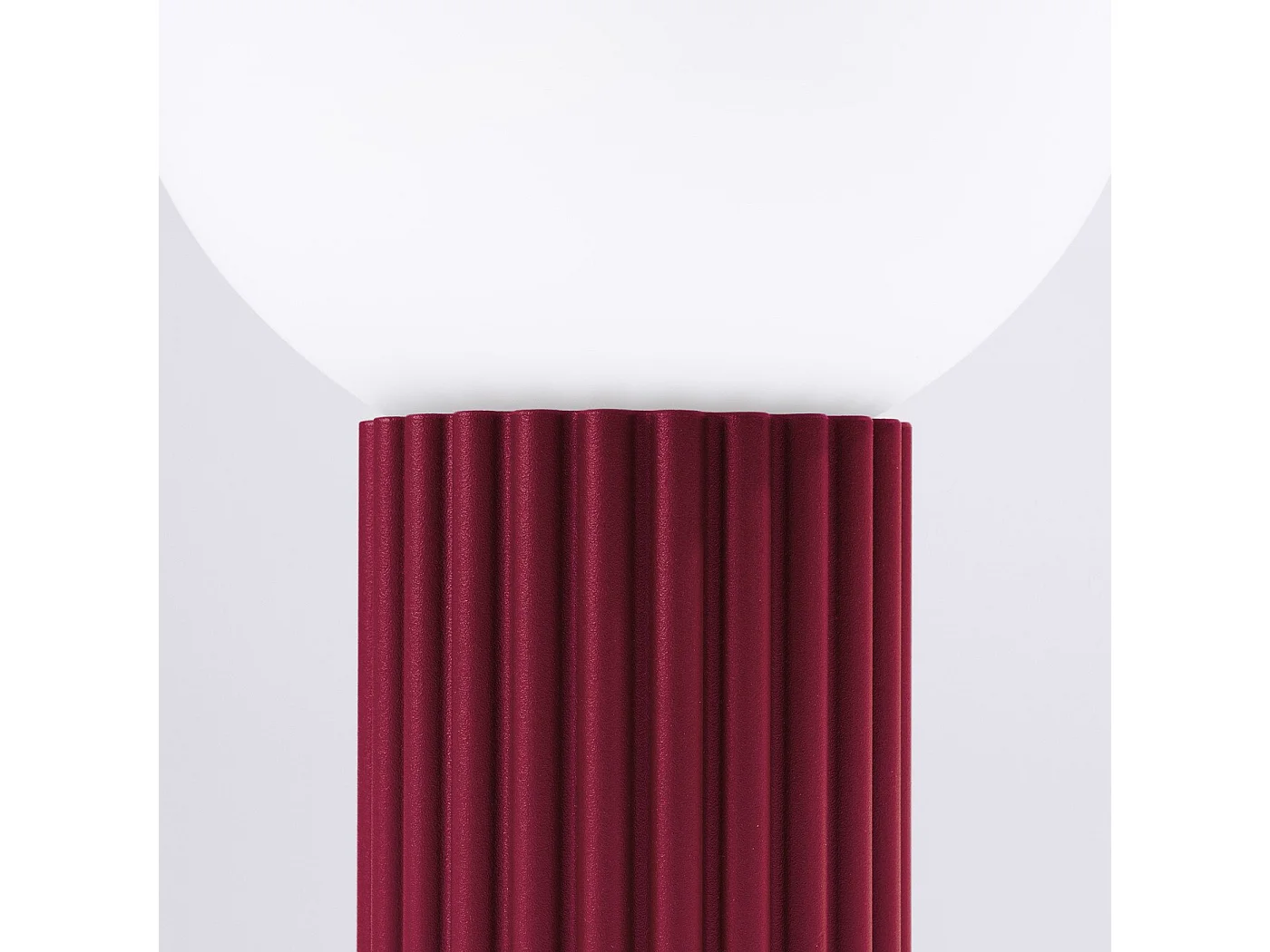 Lampe à poser Orbis bordeaux