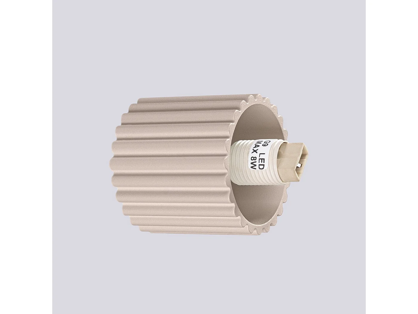 Applique Orbis taupe IP44