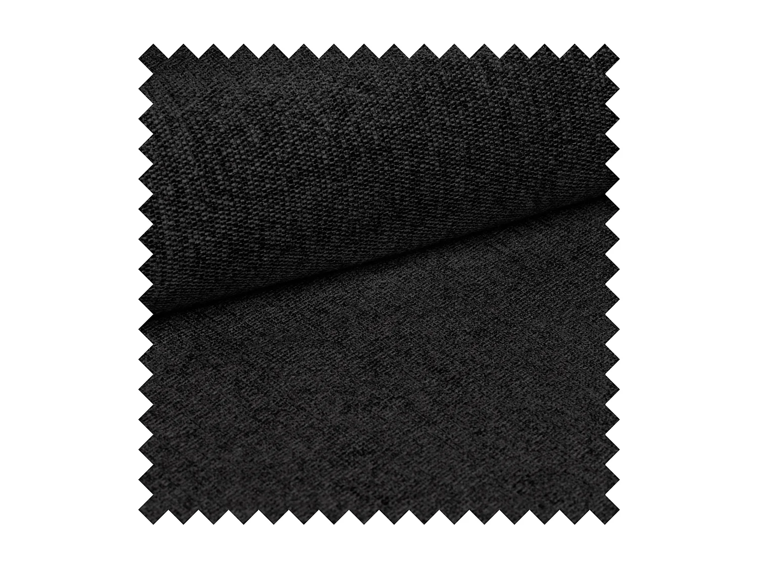 Lit coffre 140x200 avec coffre – sommier à lattes – chenille hydrophobe – gris graphite – CLOUDY LOW