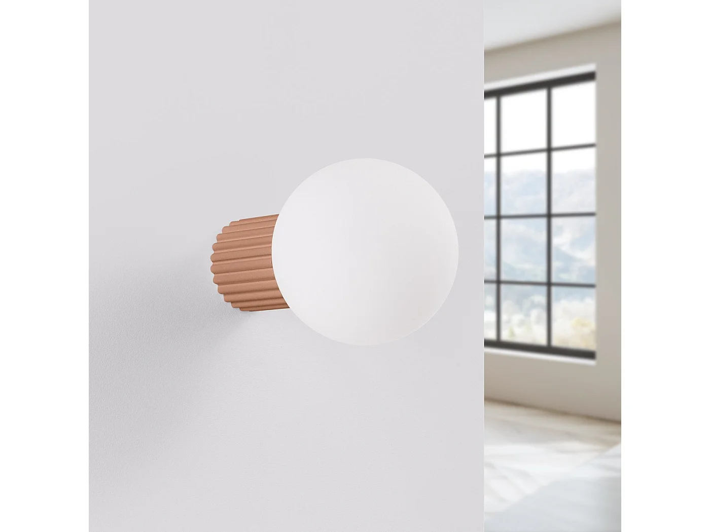 Applique Orbis moka IP44