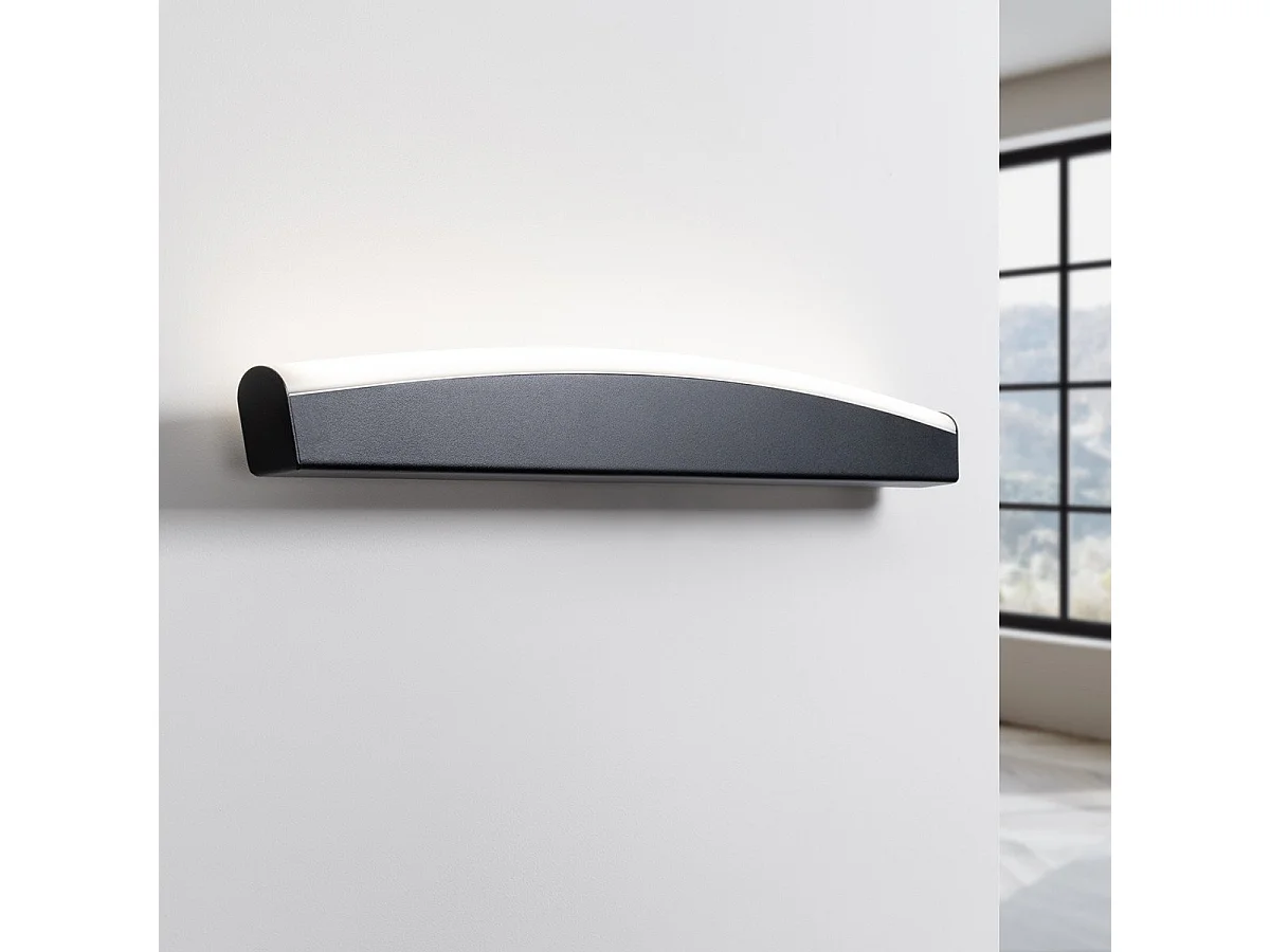 Applique Pyra noir LED 4000K