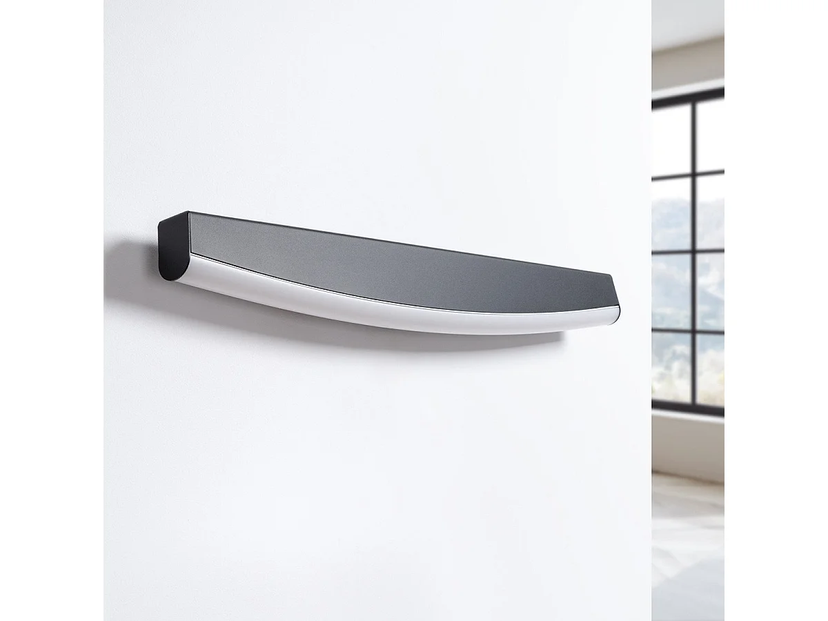 Applique Pyra noir LED 4000K