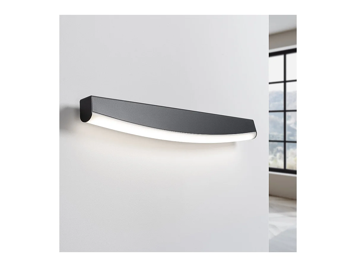 Applique Pyra noir LED 4000K