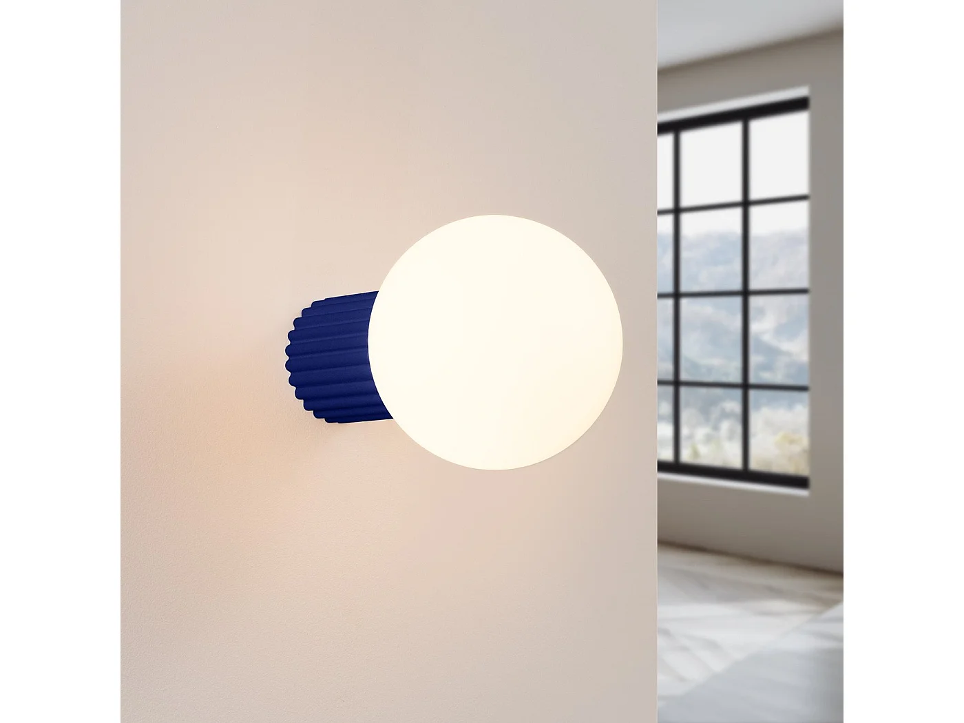 Applique Orbis ultramarine IP44