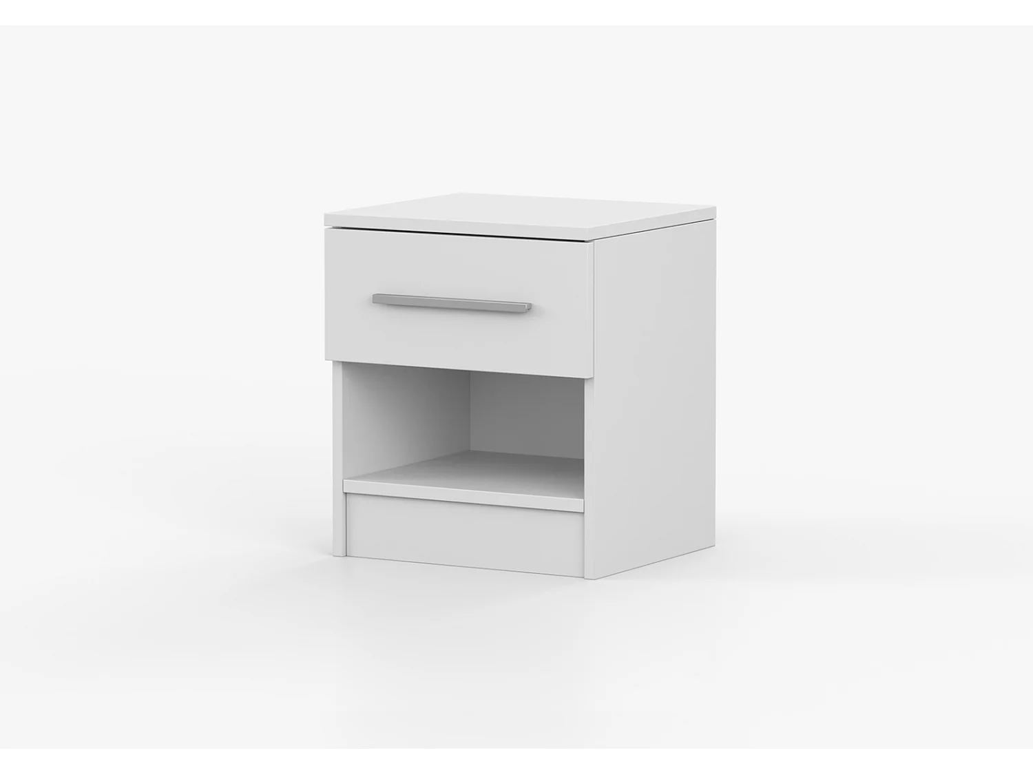 Table de chevet Oswin - Blanc