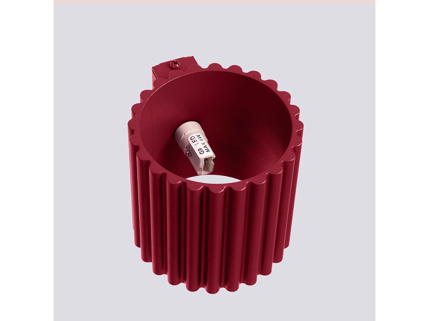 Applique Aurélis bordeaux G9