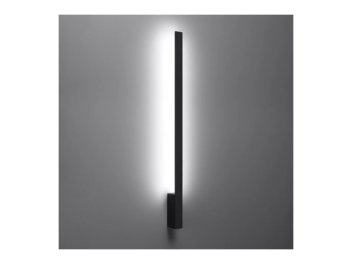 Applique Cirrus L noir 4000K