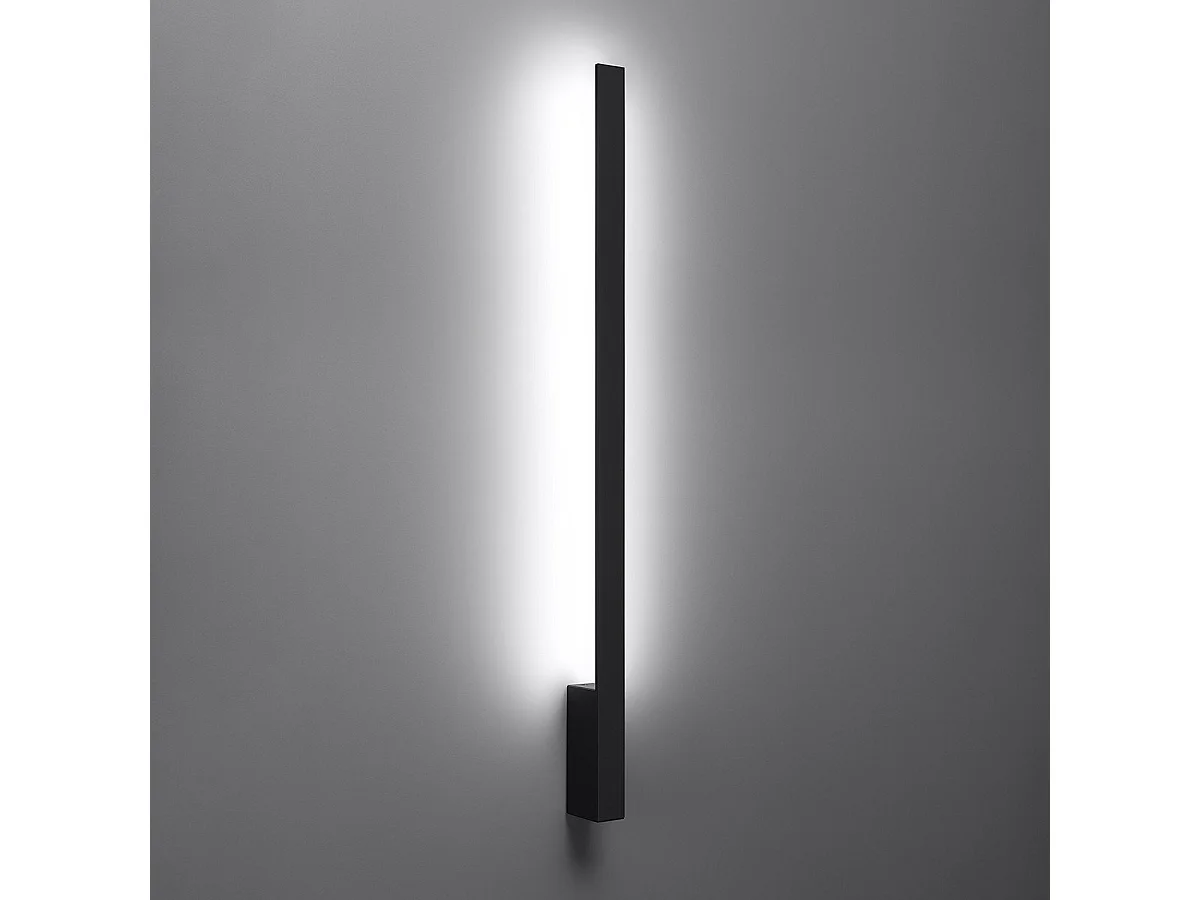 Applique Cirrus L noir 4000K