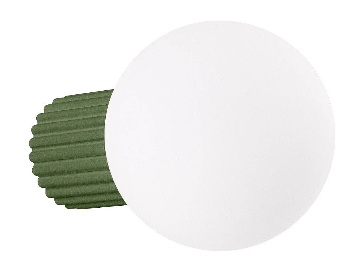 Applique Orbis vert olive IP44