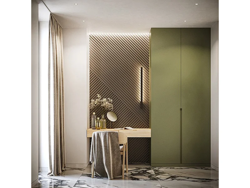 Applique Cirrus M noir 3000K