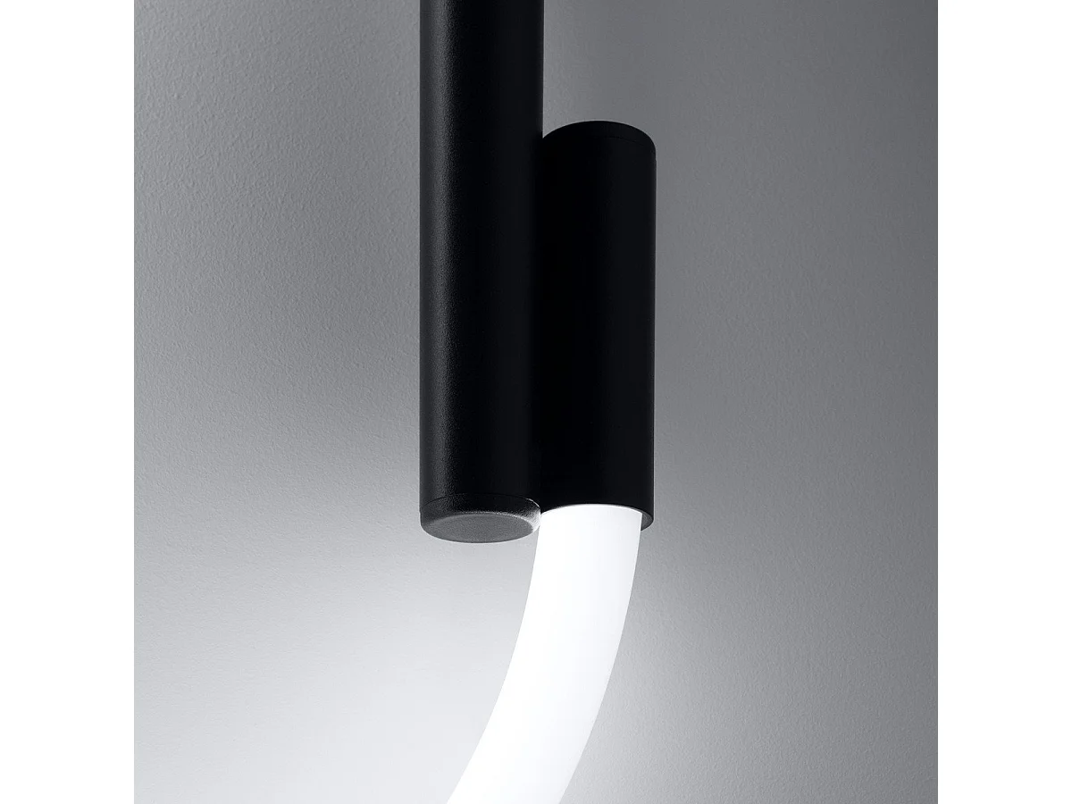 Applique Luma noir LED 2700-6500K