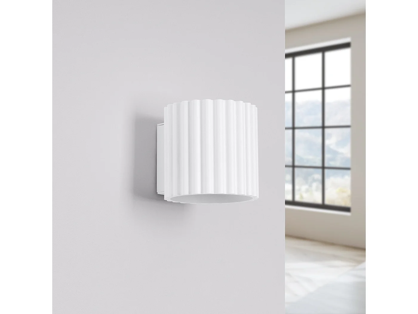 Applique Aurélis blanc G9