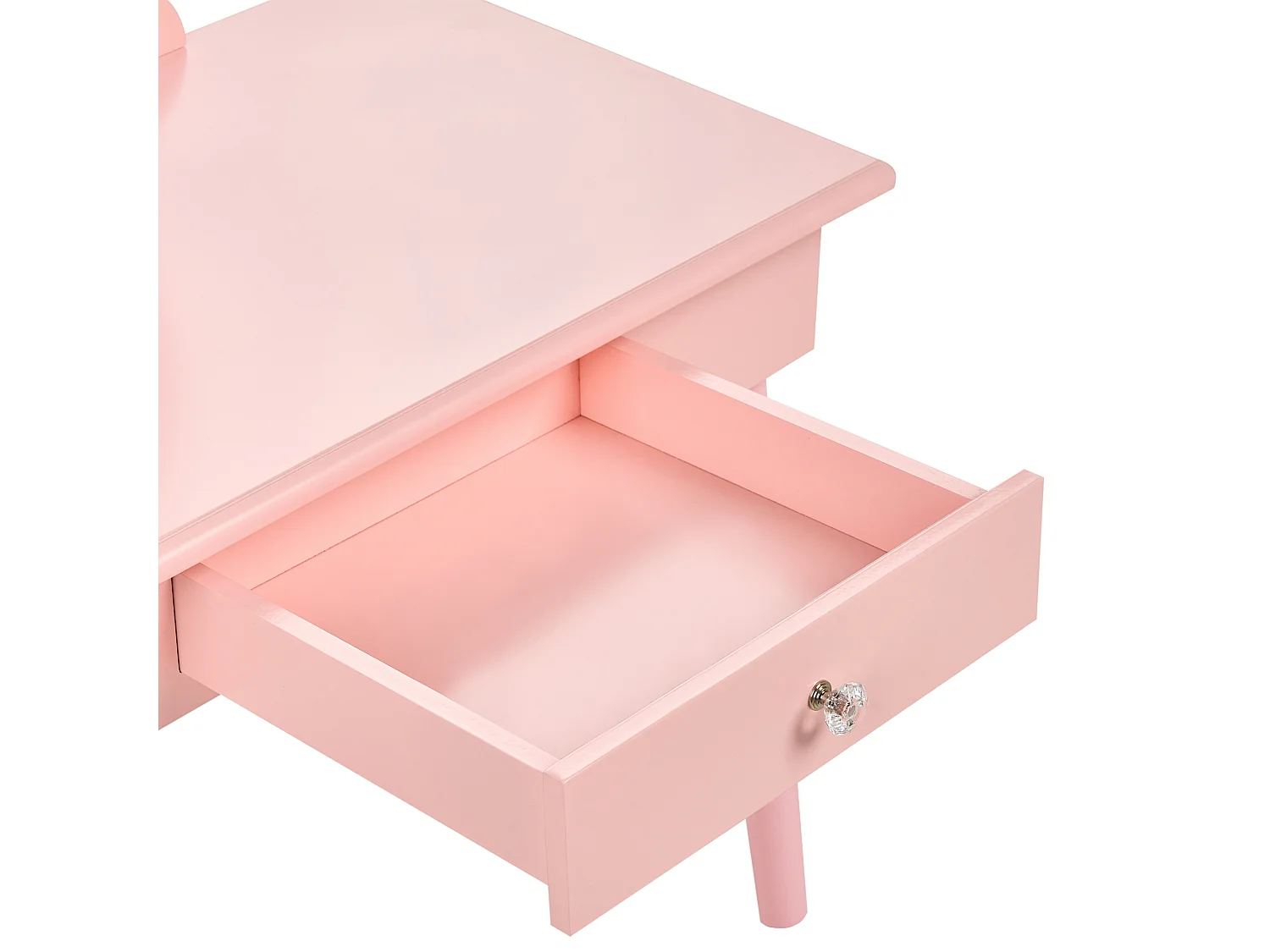 Coiffeuse pour enfants avec tabouret MARGIE Rose