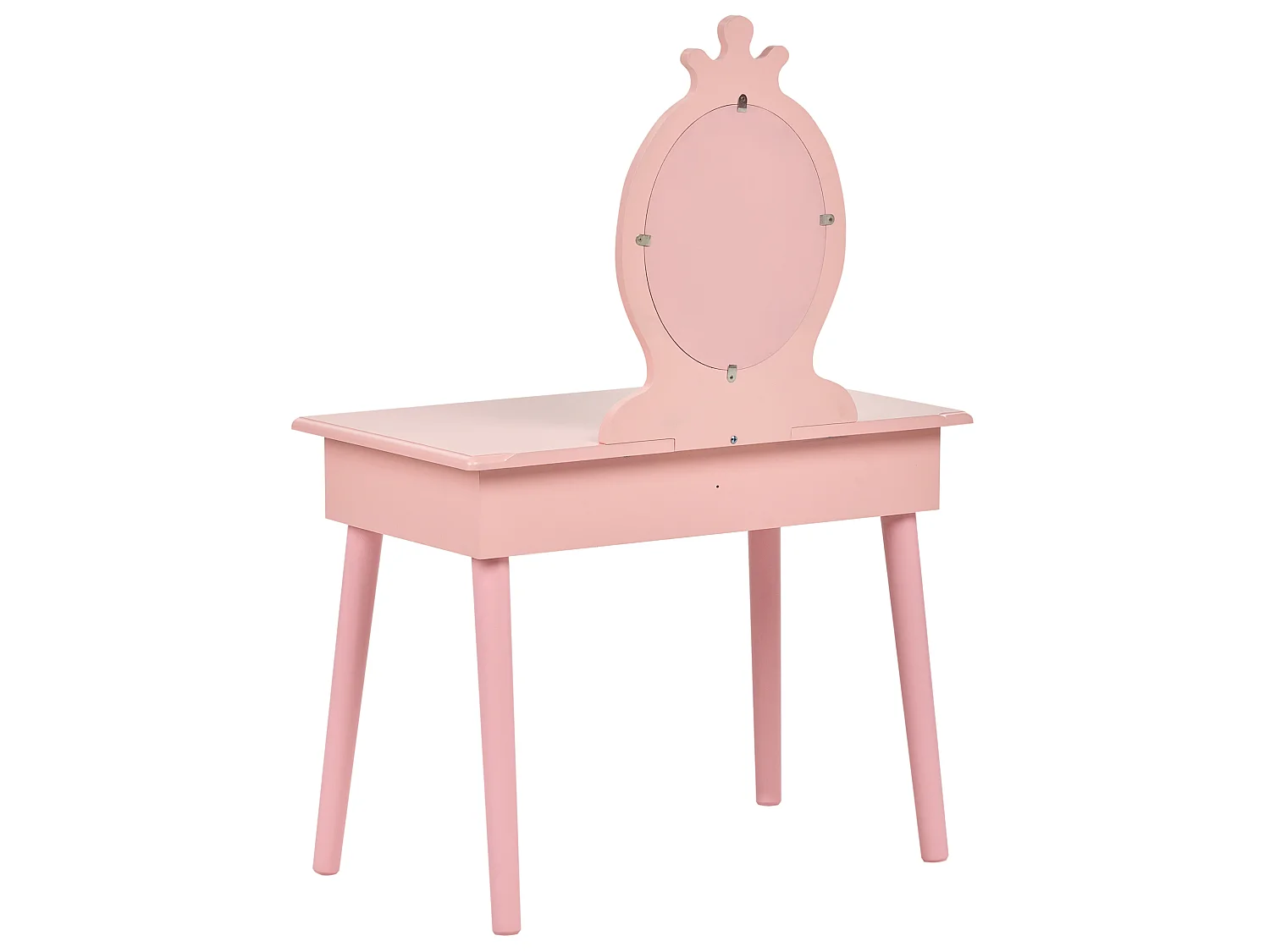 Kids Vanity Table with Stool MARGIE Pink