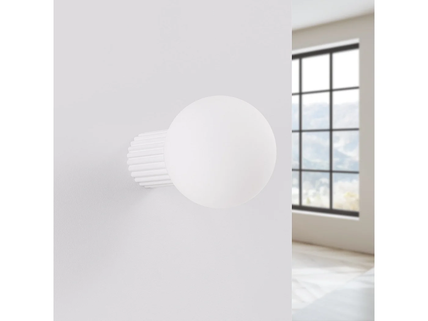 Applique Orbis blanc IP44