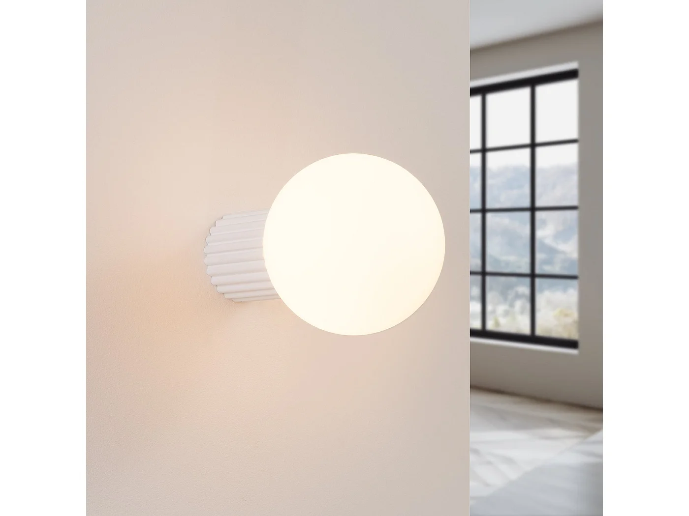 Applique Orbis blanc IP44