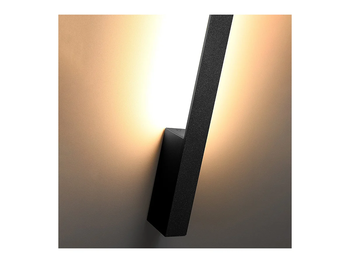 Applique Thera L noir 3000K