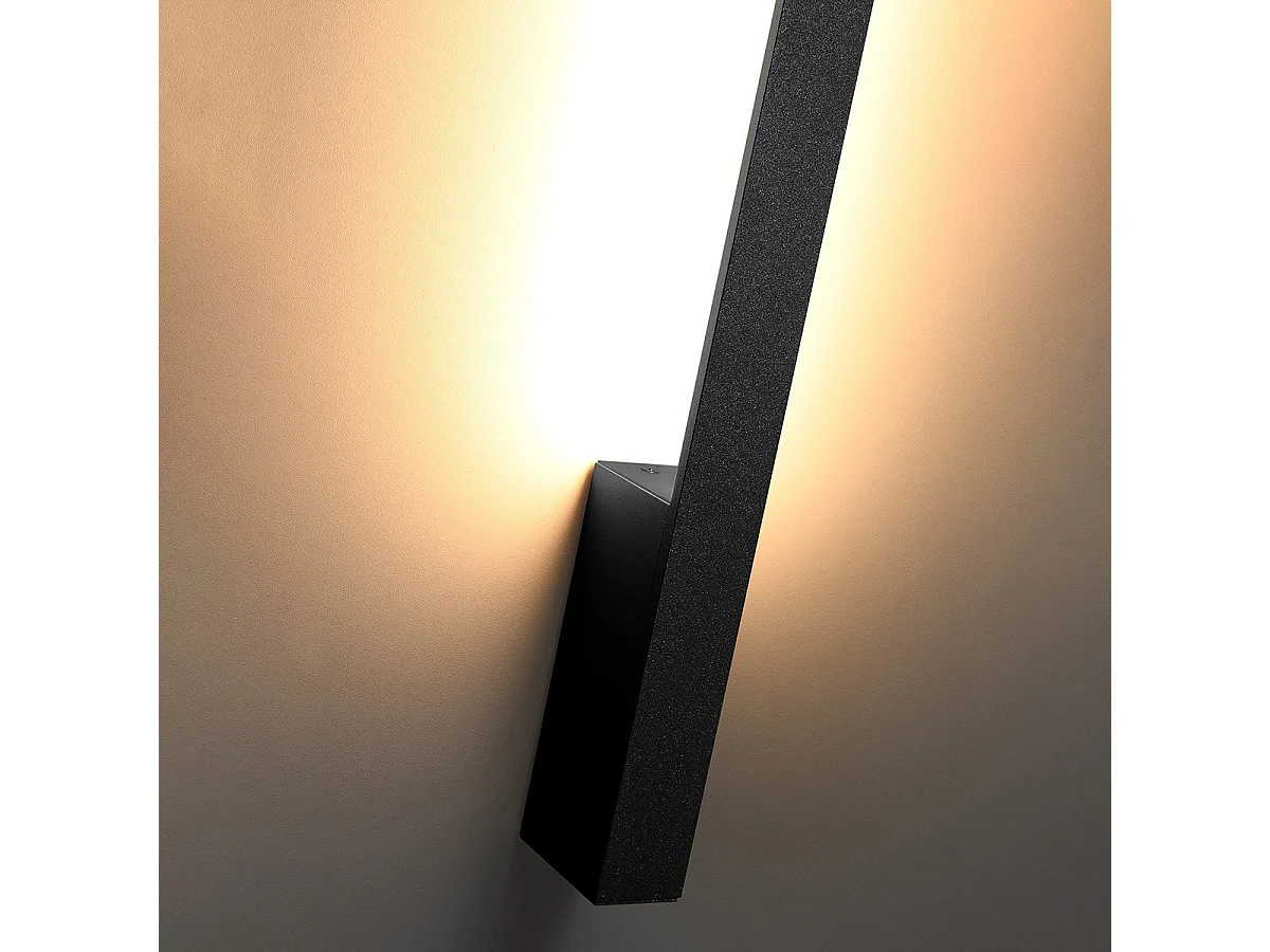 Applique Thera L noir 3000K