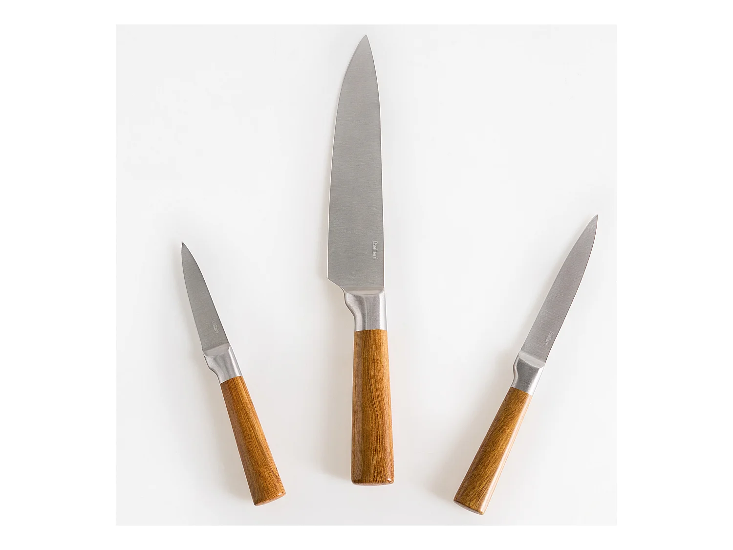 Lot de 3 couteaux TOCHIGI Marron