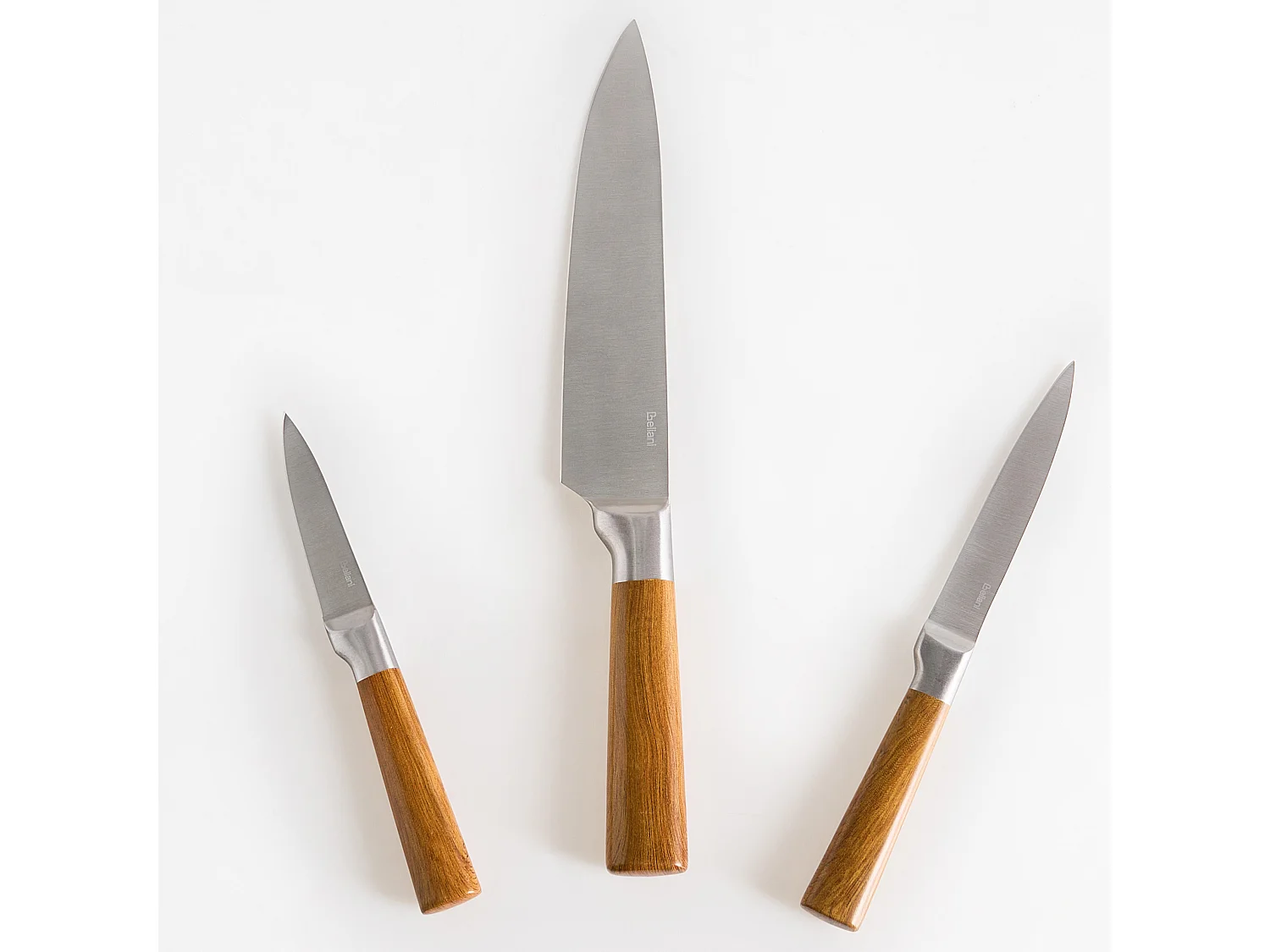 Lot de 3 couteaux TOCHIGI Marron