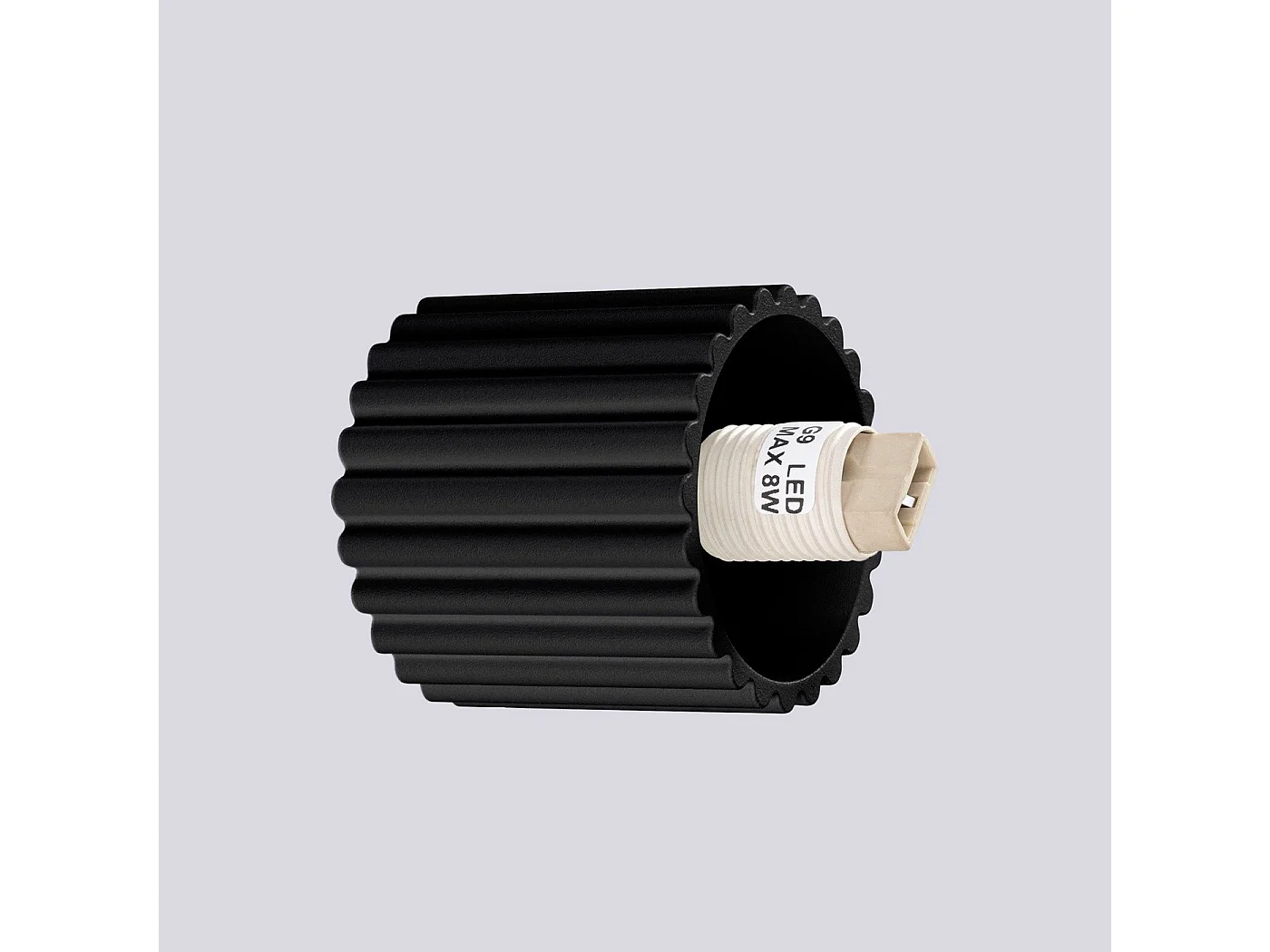 Applique Orbis noir IP44