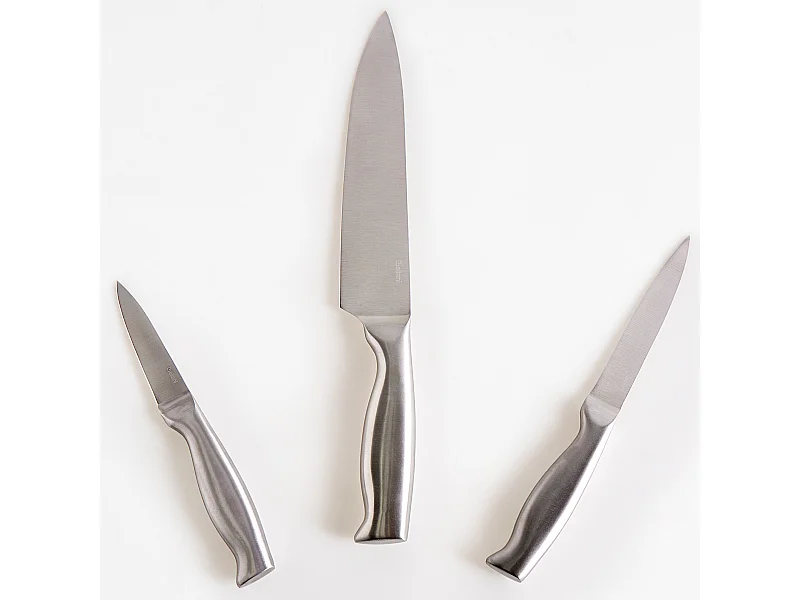 Lot de 3 couteaux MASHIKO Argenté