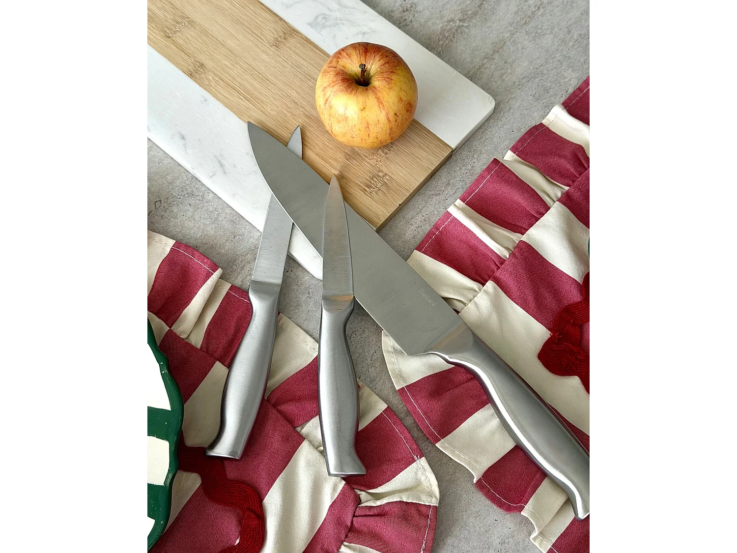 Lot de 3 couteaux MASHIKO Argenté