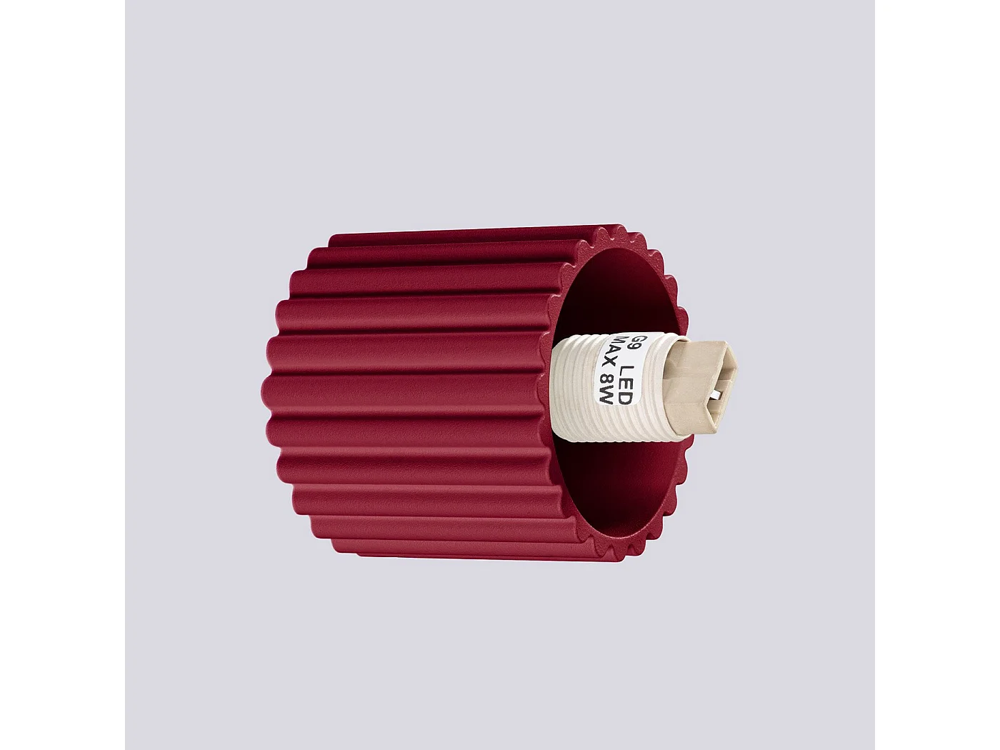 Applique Orbis bordeaux IP44