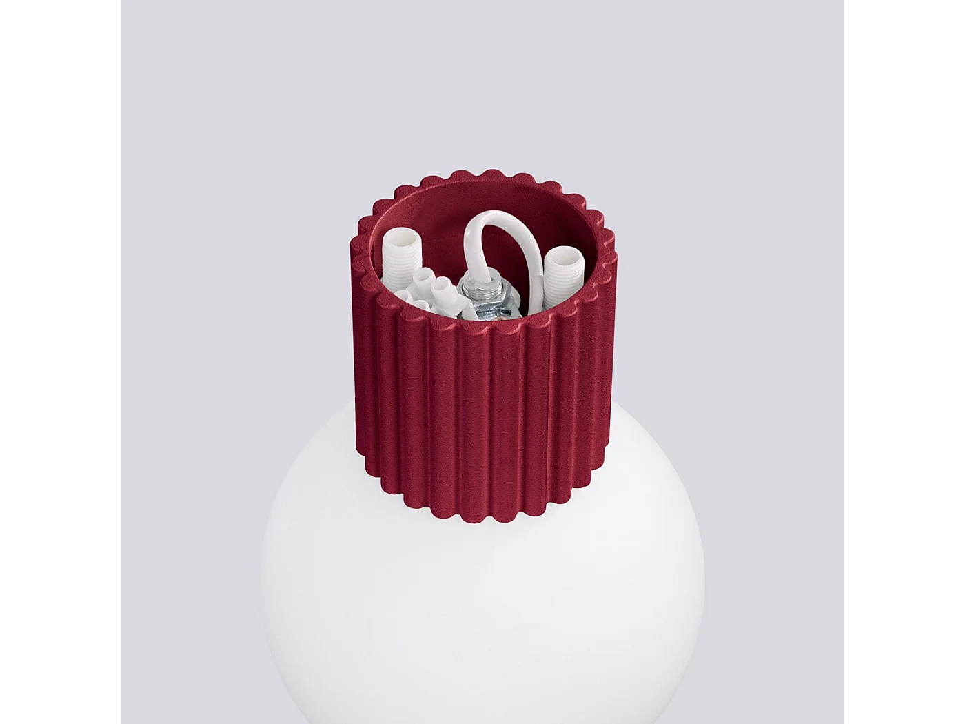 Applique Orbis bordeaux IP44