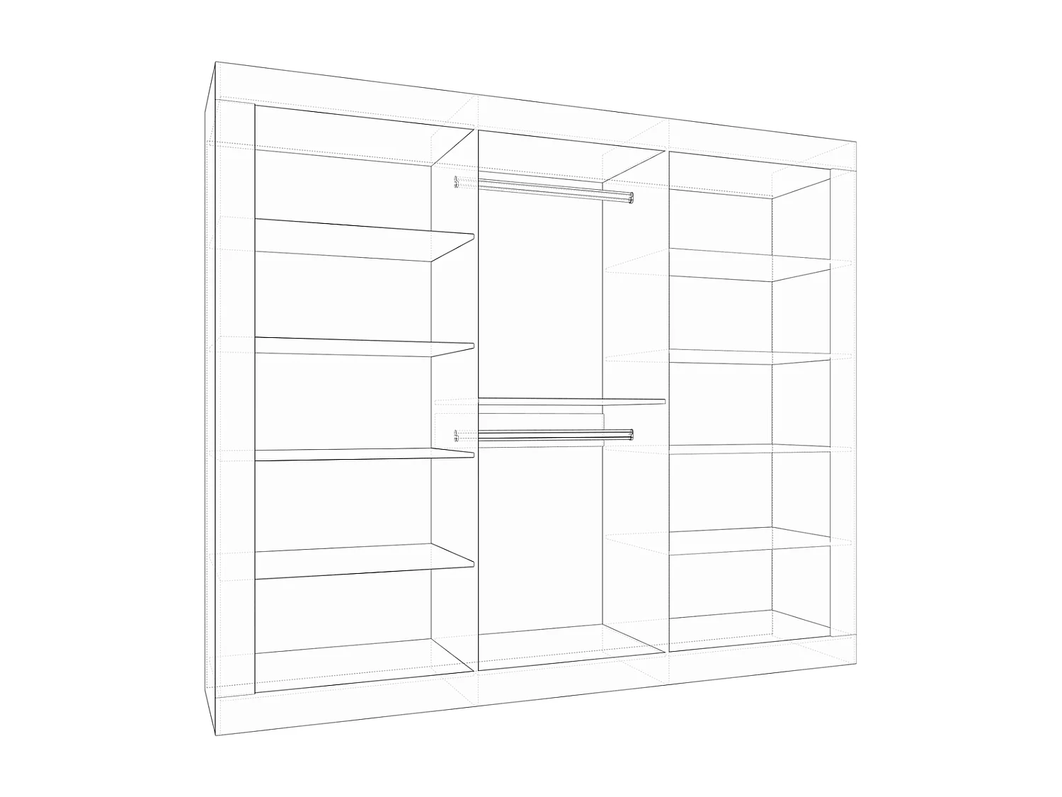 Armoire Dastan - 230cm