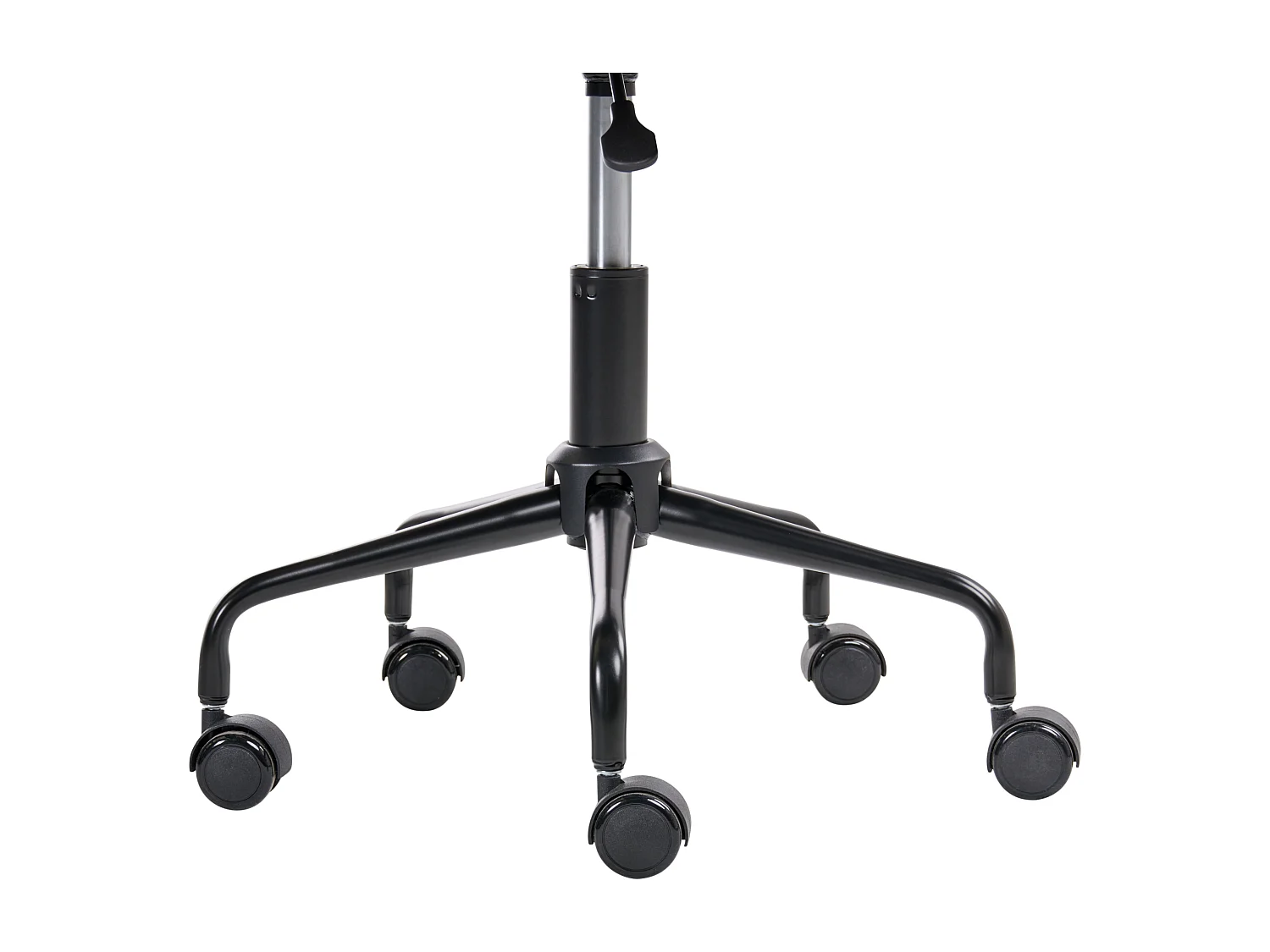 Chaise de bureau ALGERITA Tissu Gris clair