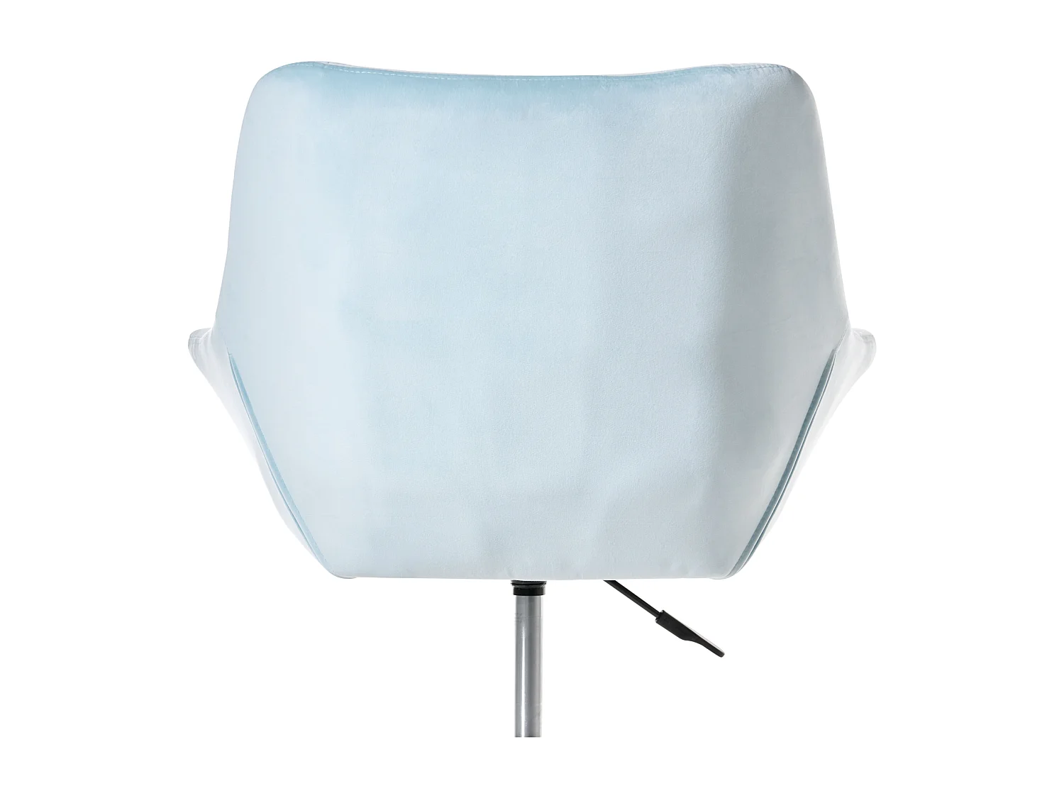 Chaise de bureau LABELLE Velours Bleu clair