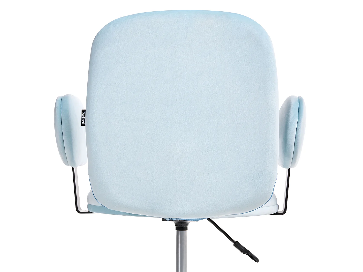 Desk Chair MORAGA Velvet Light Blue