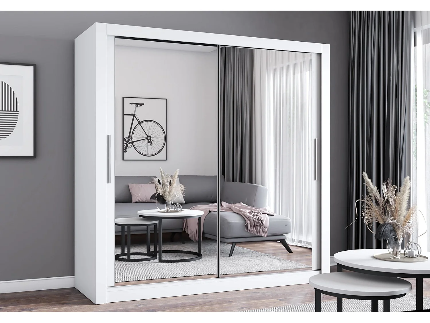 Chambre complète Moira - 180cm