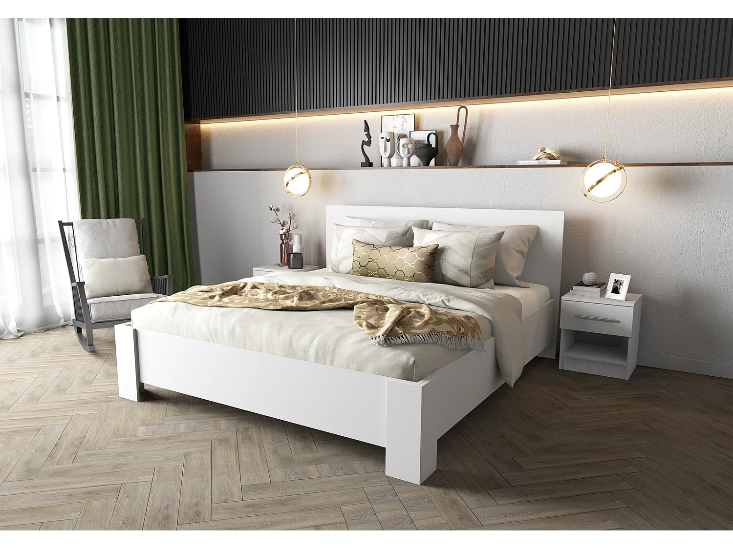 Chambre complète Moira - 150cm