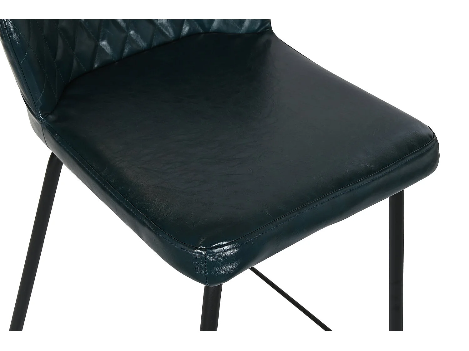 Tabouret DKD Home Decor Noir Métal PU (40 x 42,5 x 81,5 cm)