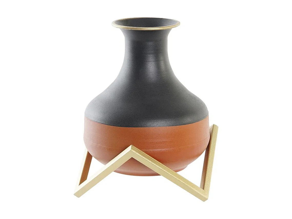 Jarrón DKD Home Decor Multicolor Metal Moderno 20 x 20 x 23 cm