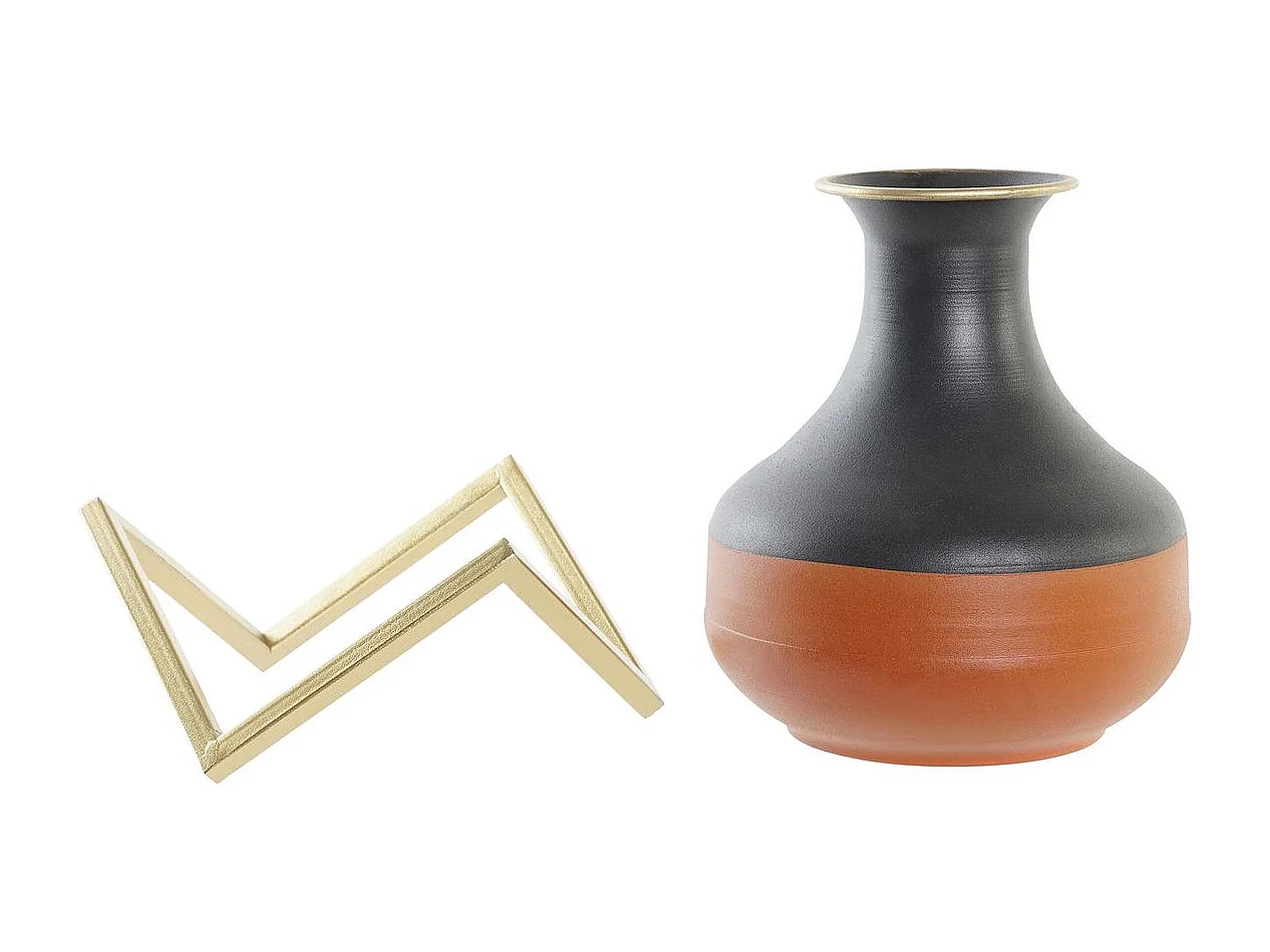 Jarrón DKD Home Decor Multicolor Metal Moderno 20 x 20 x 23 cm