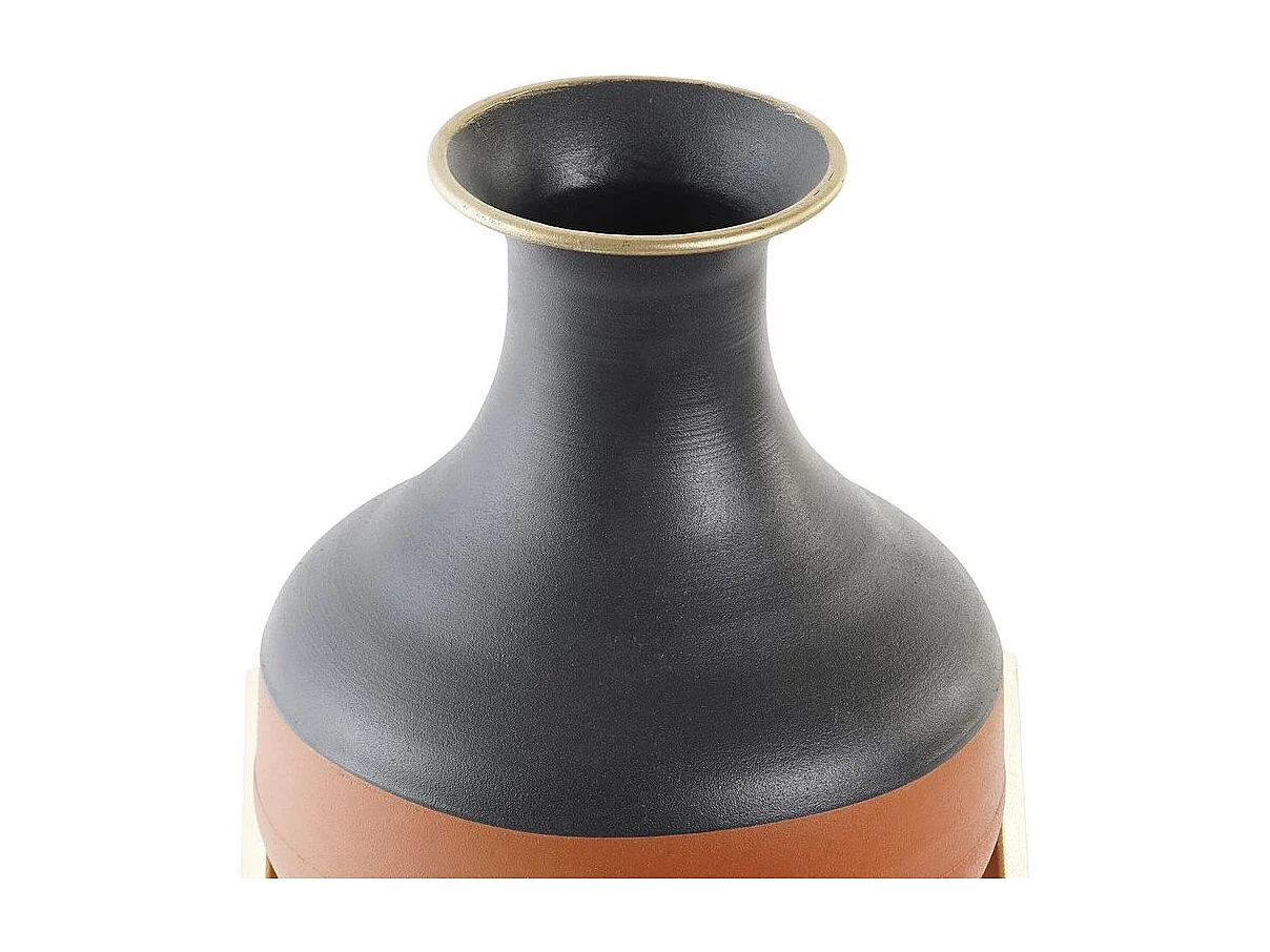 Jarrón DKD Home Decor Multicolor Metal Moderno 20 x 20 x 23 cm